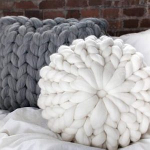 The XXL Merino Square Pillow ♡ - Image 8
