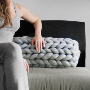 The XXL Merino Square Pillow ♡ - Image 2